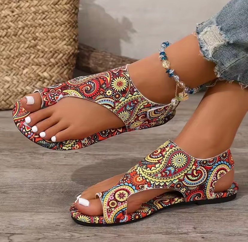 Sandálias Feminina - Estilo Romano